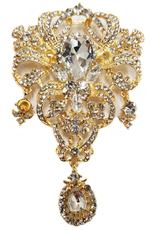 Elegant and Sophisticated Pin sold by Aratta