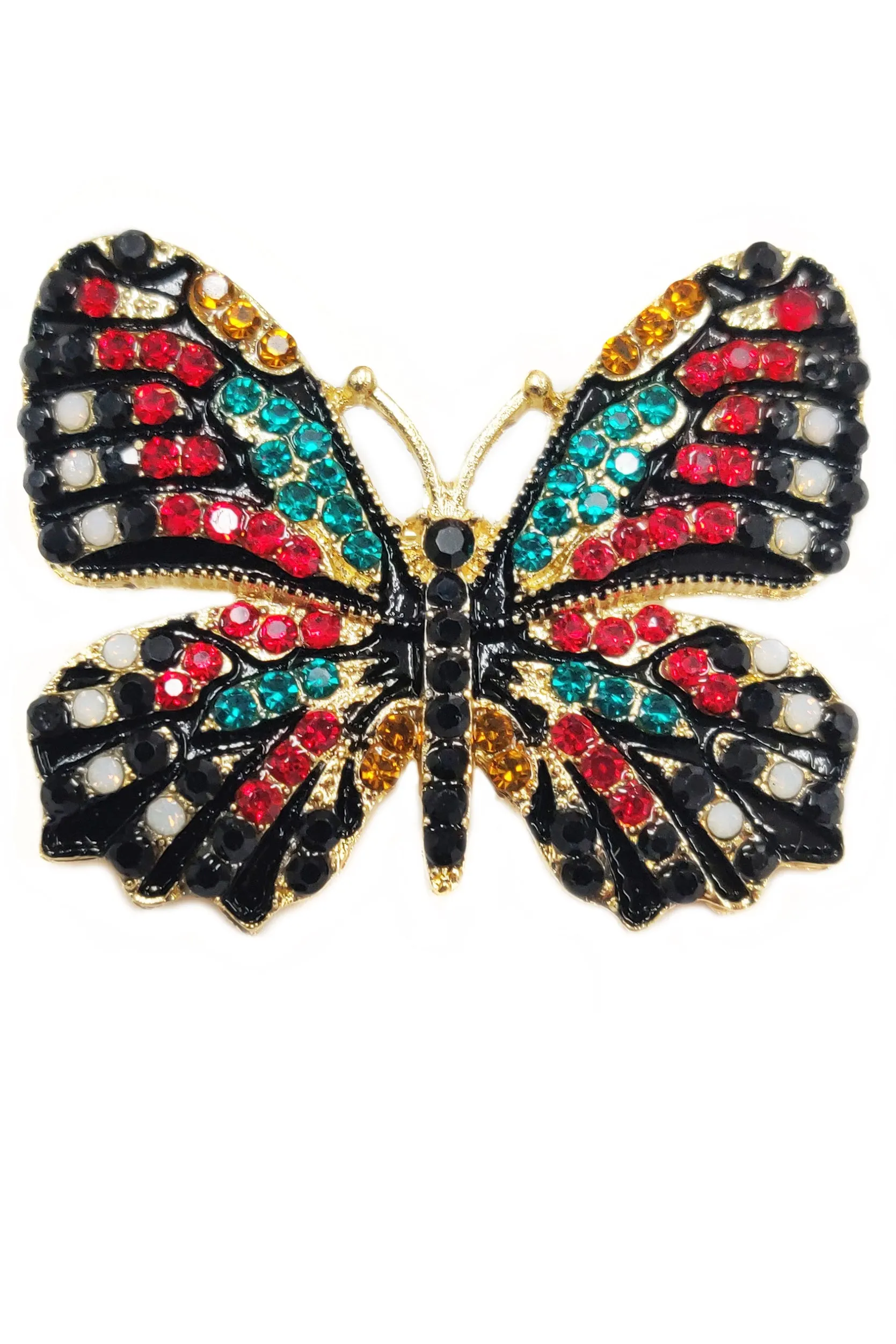 Colorful Butterfly Pin sold by Aratta