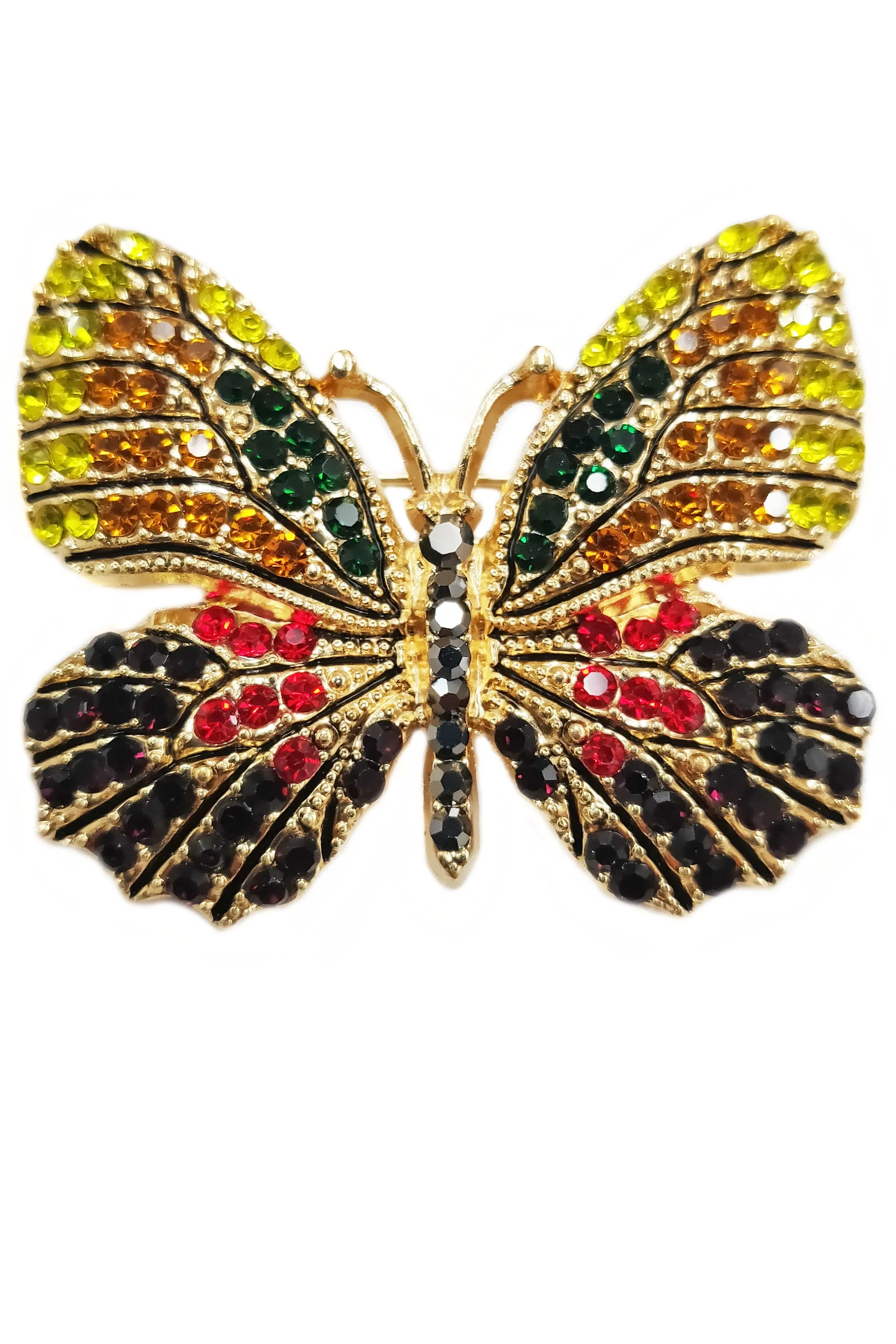 Colorful Butterfly Pin sold by Aratta