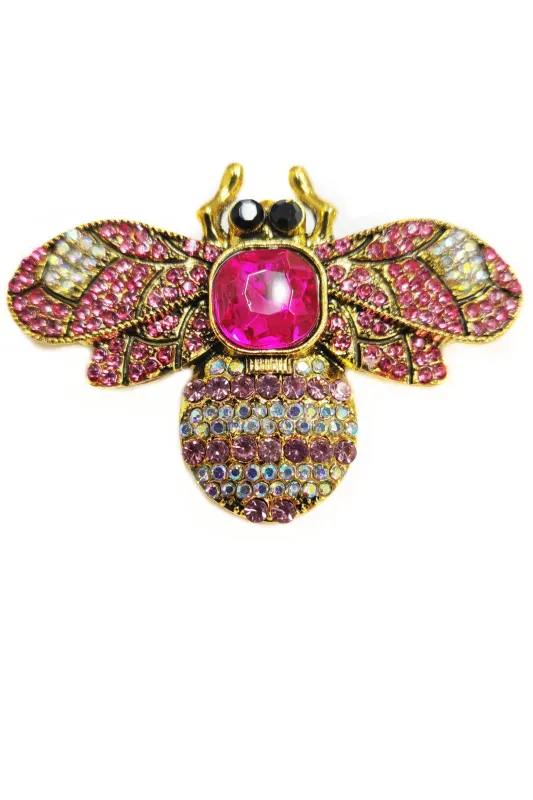 Jade Bee Pin sold by Aratta