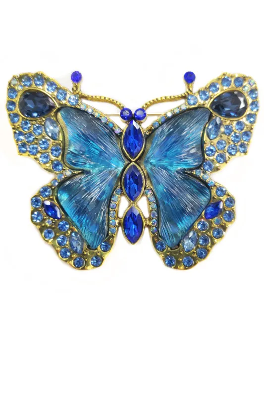 The Artistic Butterfly Pin sold by Aratta