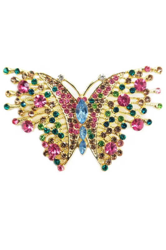 Pastel Butterfly Pin sold by Aratta