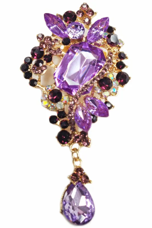 Pure In Lilac Pin sold by Aratta