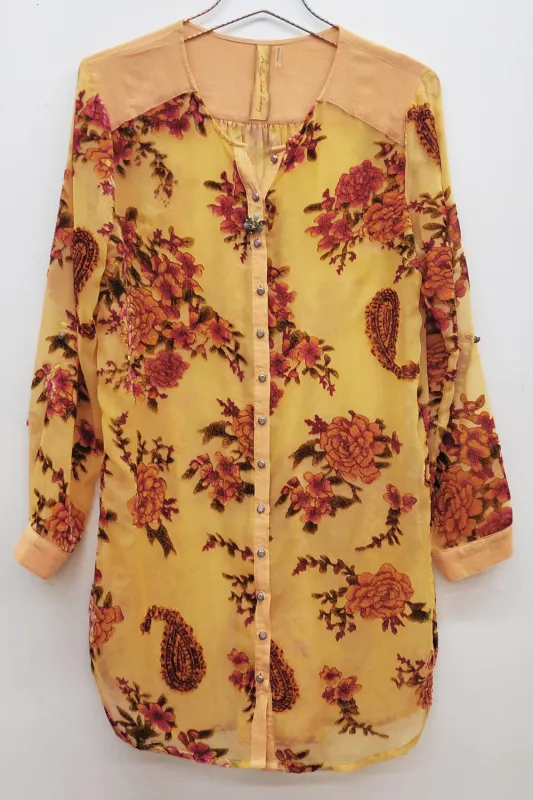 Dreamy Velvet Tunic sold by Aratta