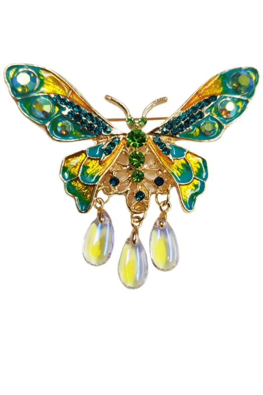 Magical Butterfly Pin made by Aratta