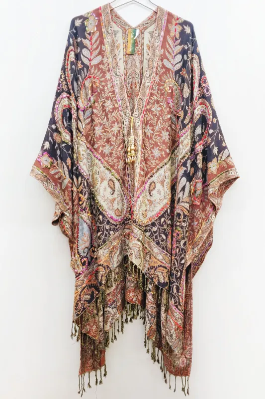 Maeve Poncho made by Aratta