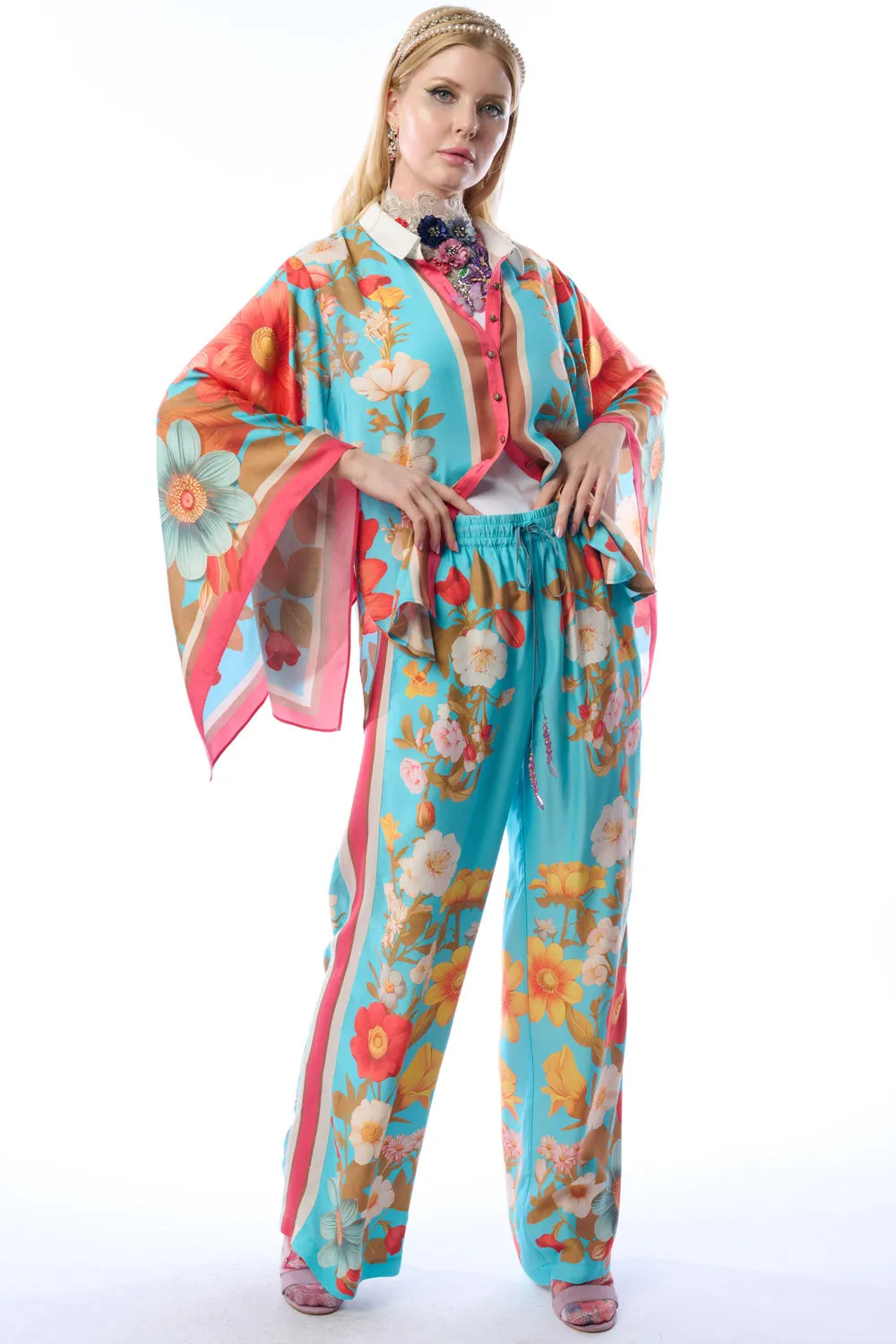 Floral Garden Pants sold by Aratta product image thumbnail 3