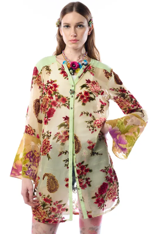 Dreamy Velvet Tunic made by Aratta