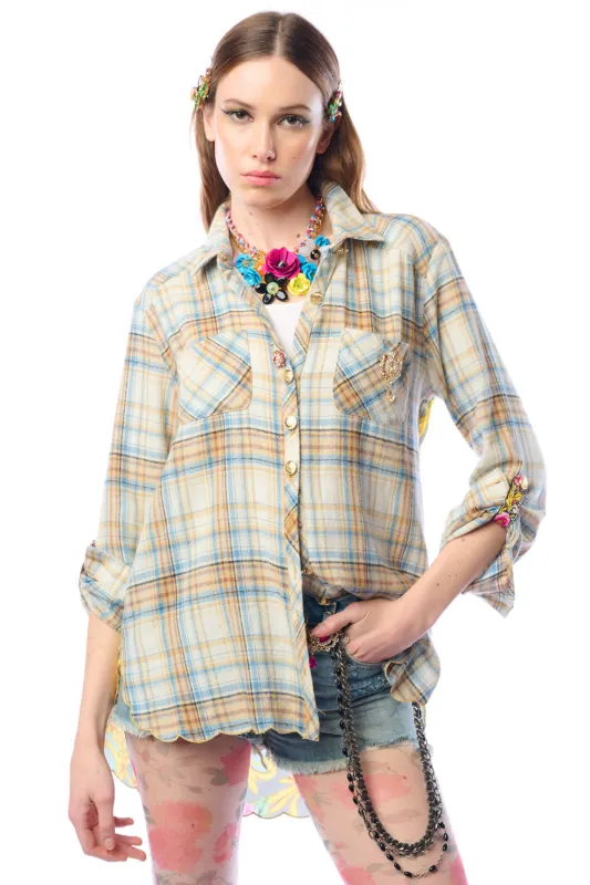 Western Babe Shirt made by Aratta