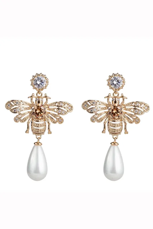 Bee Nice Earrings made by Aratta