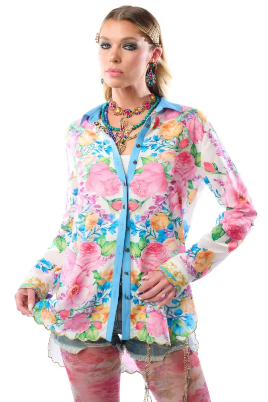 Blossom Shirt made by Aratta