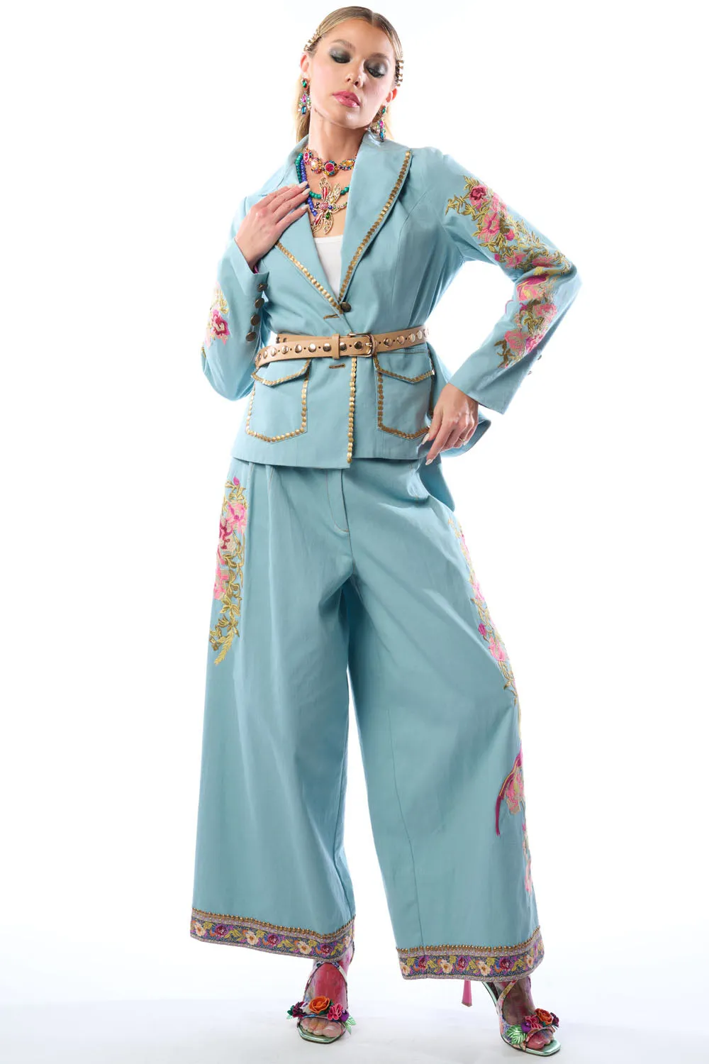 Time To Shine Denim Pants sold by Aratta product image thumbnail 3