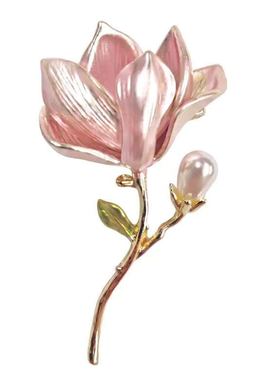 Magnolia Pin made by Aratta