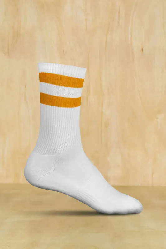 Good Times Vintage Stripes Socks - Mustard sold by Arbor