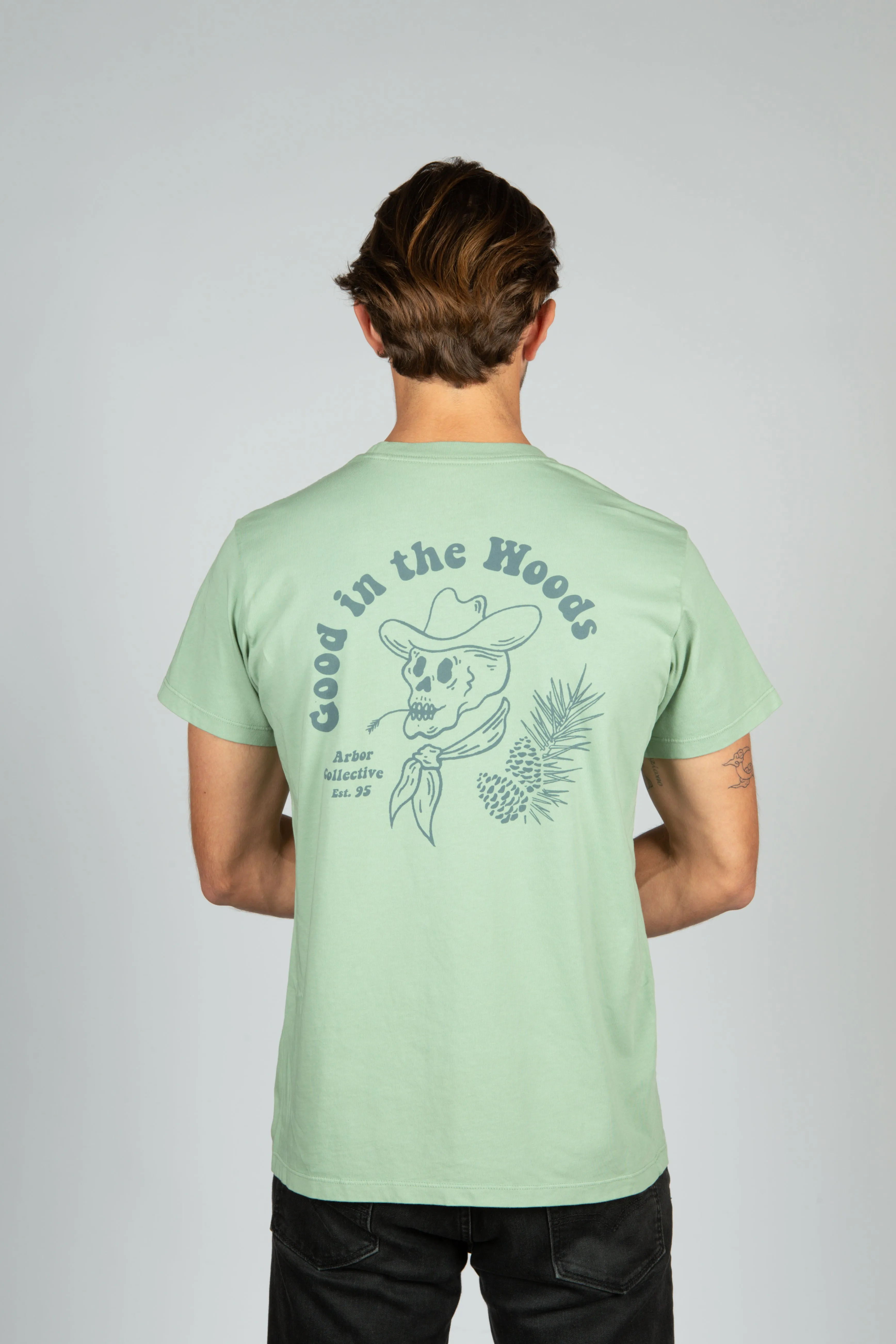 Good In The Woods SS Tee - Green sold by Arbor product image thumbnail 4