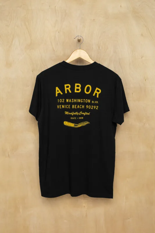 Venice Blade Tee - Black sold by Arbor