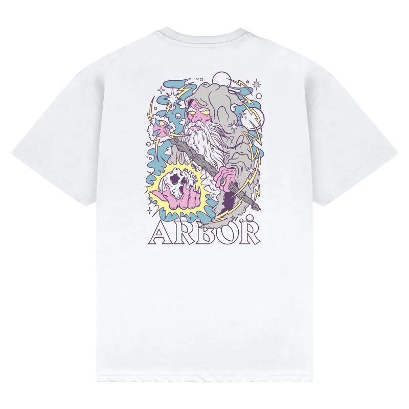 Wizard T-Shirt - White sold by Arbor