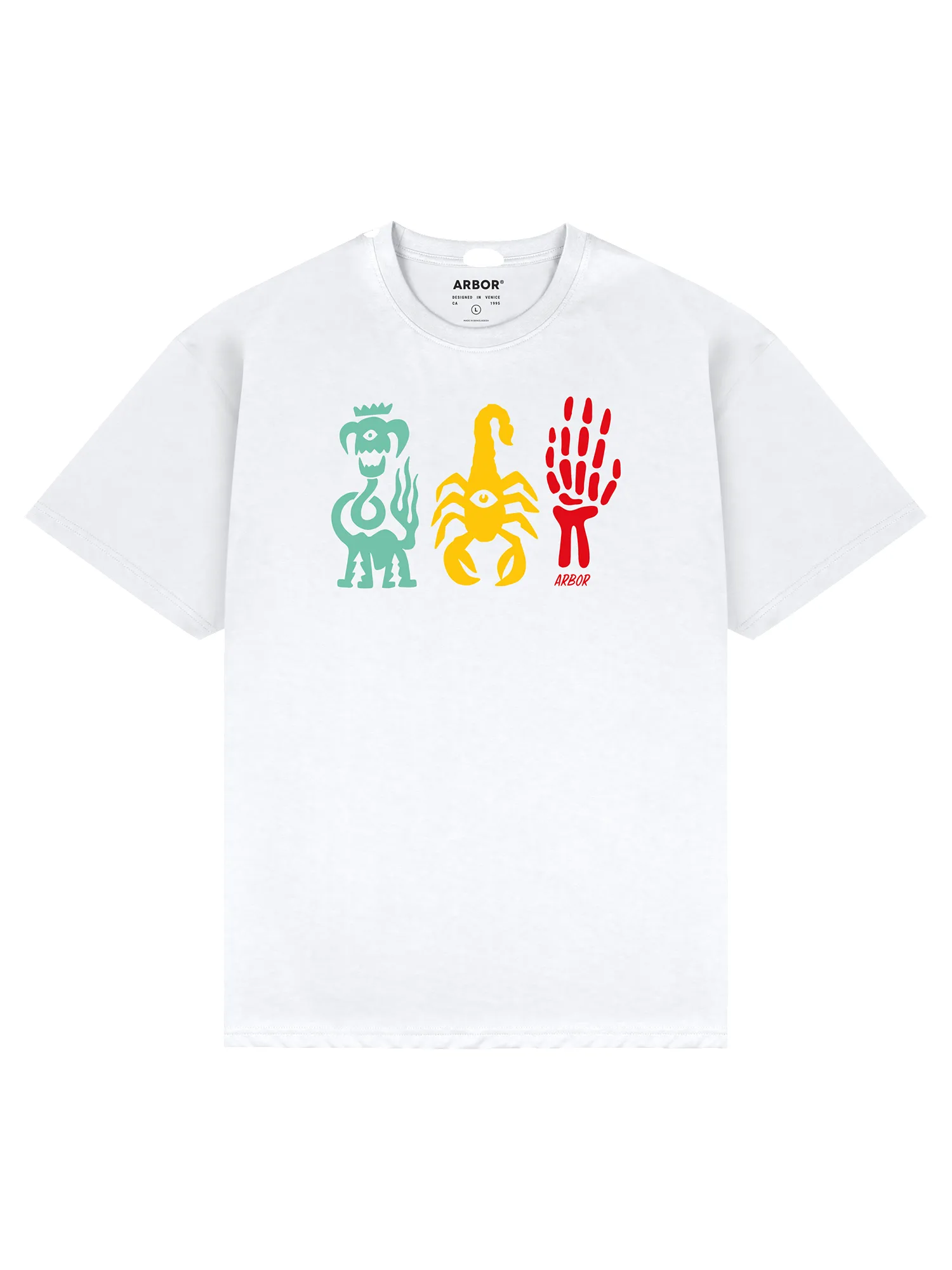 Chroma T-Shirt - White sold by Arbor product image thumbnail 2