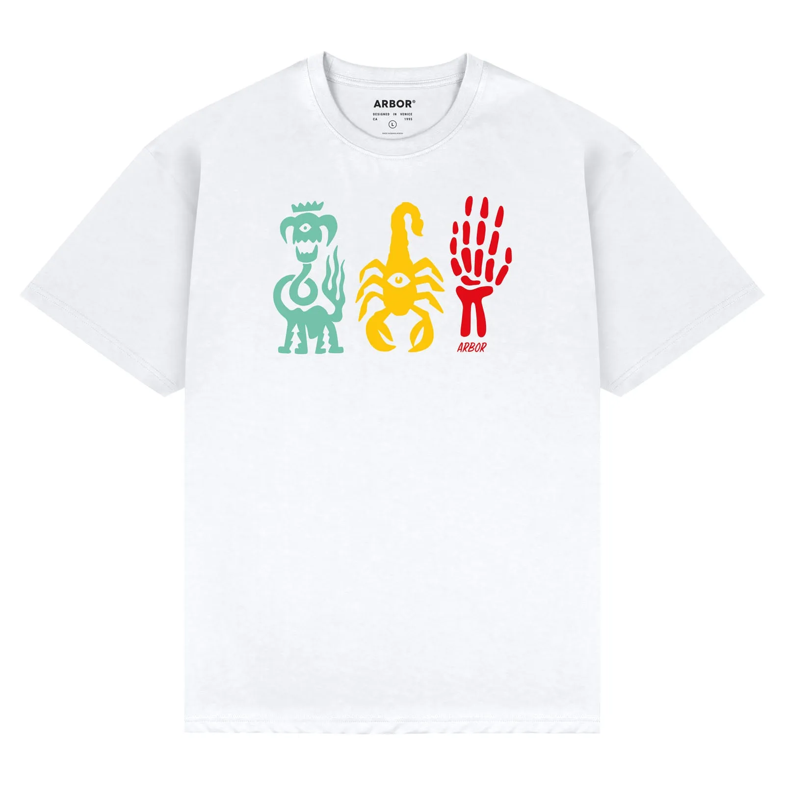 Chroma T-Shirt - White sold by Arbor