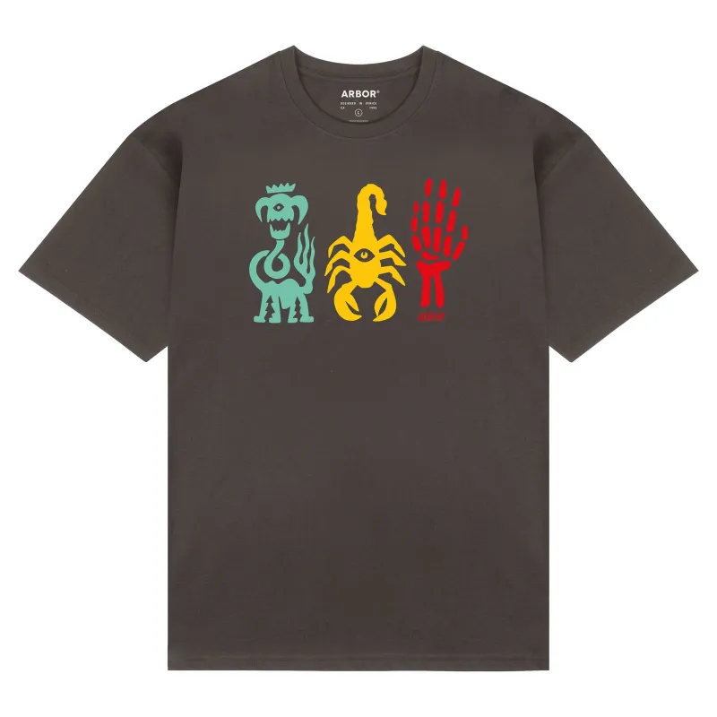 Chroma T-Shirt - Faded Black sold by Arbor