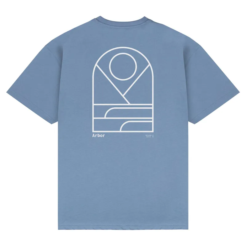 Breaker T-Shirt - Faded Blue sold by Arbor