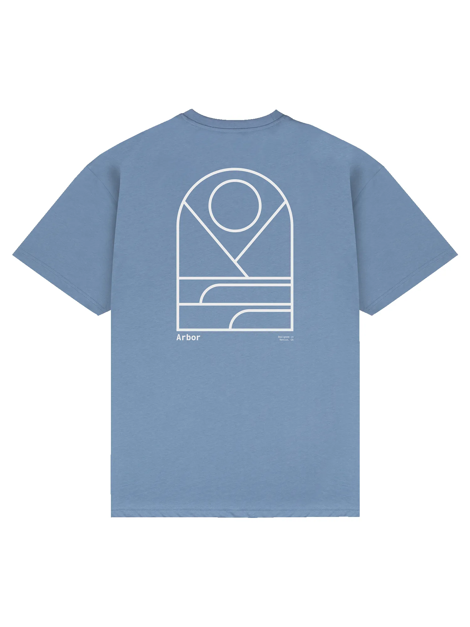 Breaker T-Shirt - Faded Blue sold by Arbor product image thumbnail 3