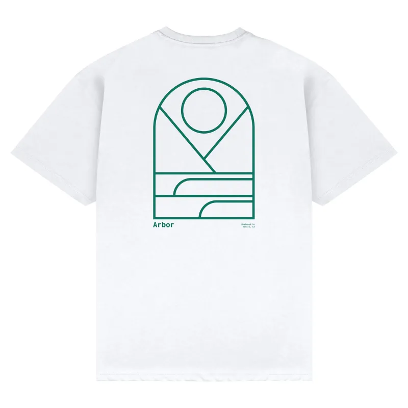 Breaker T-Shirt - White sold by Arbor