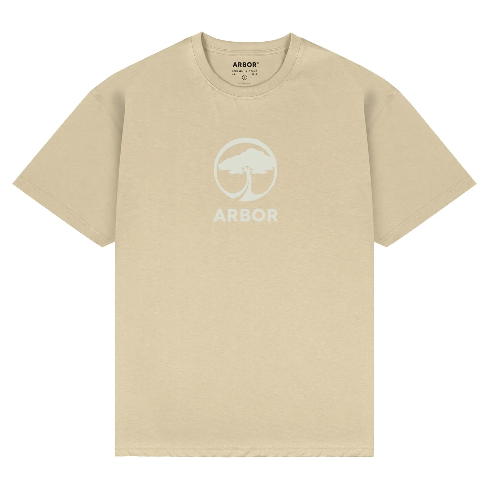 Landmark T-Shirt - Sand sold by Arbor