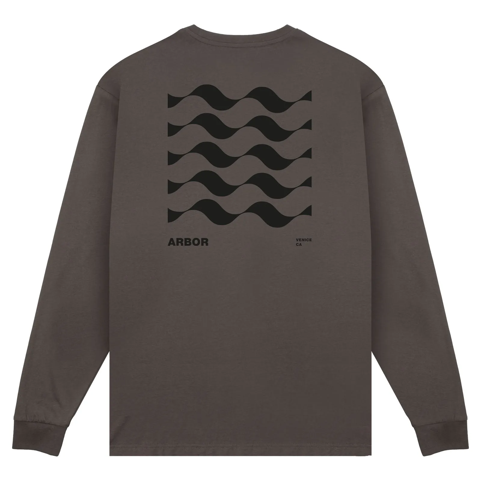 Reverb LS T-Shirt - Faded Black sold by Arbor