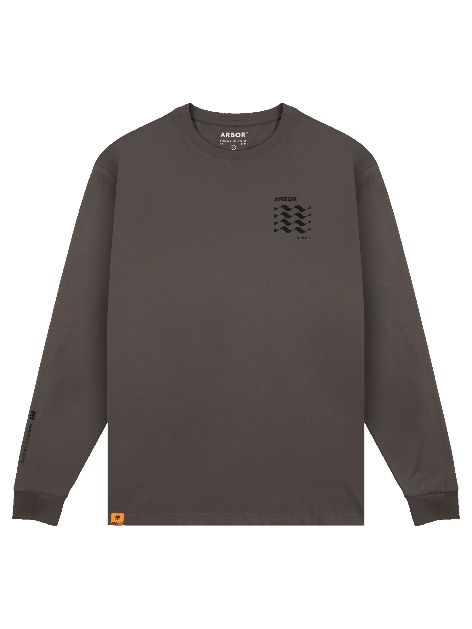 Reverb LS T-Shirt - Faded Black sold by Arbor product image thumbnail 4