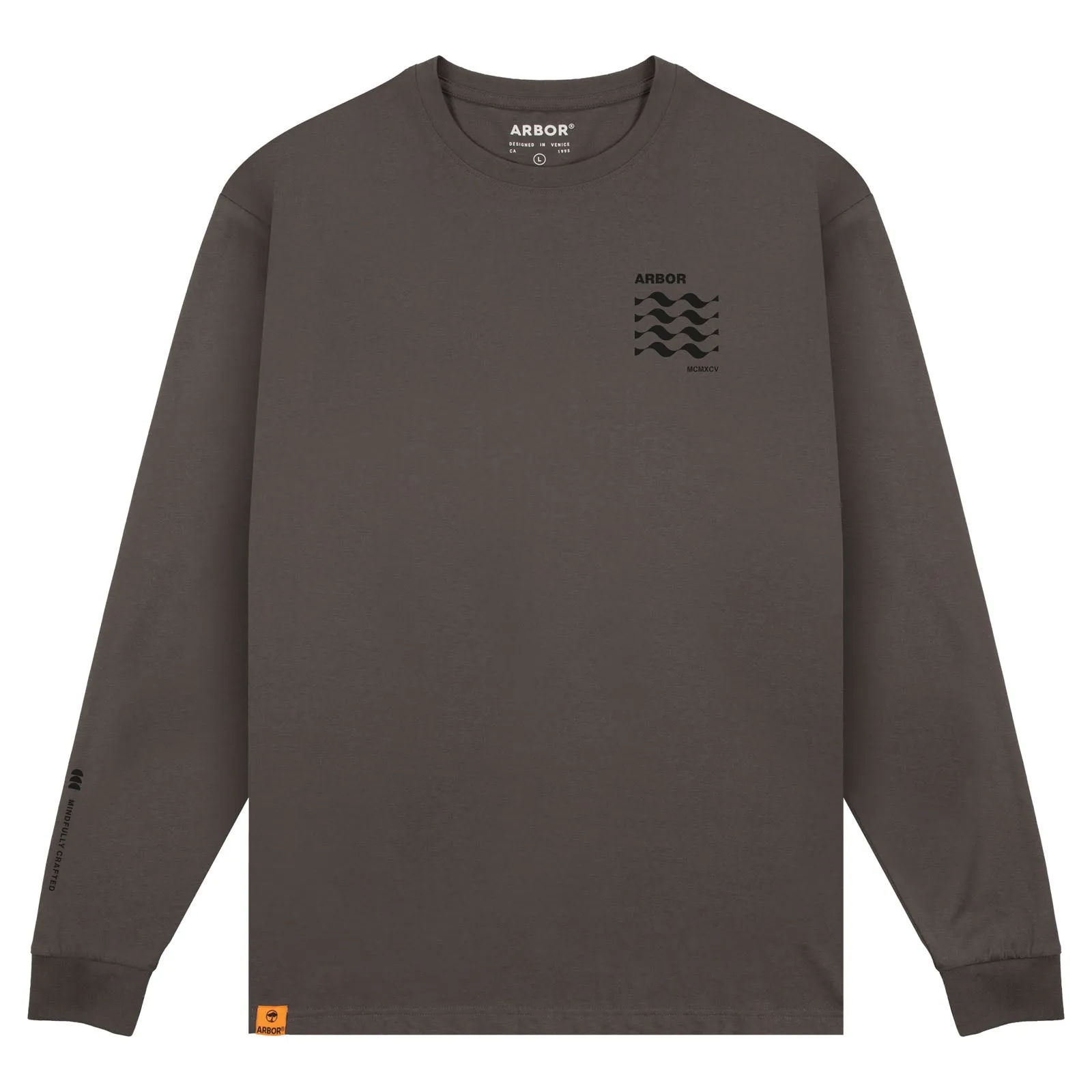 Reverb LS T-Shirt - Faded Black sold by Arbor product image thumbnail 2