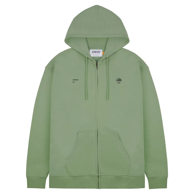 Surplus Zip Hood - Surplus Green sold by Arbor
