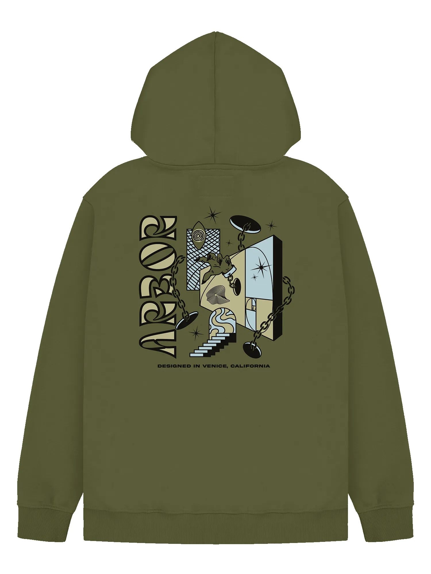 Fibonacci Hood - Army sold by Arbor product image thumbnail 2