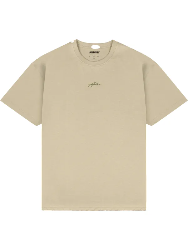 Roots T-Shirt - Sand sold by Arbor