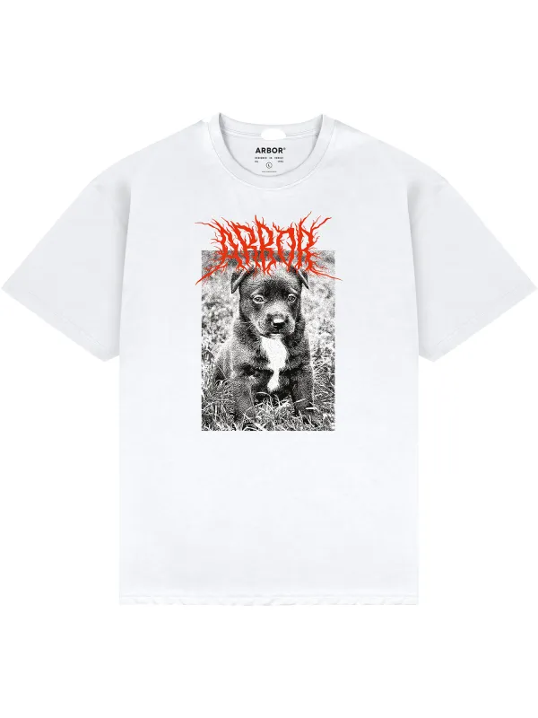 Puppy T-Shirt - White made by Arbor