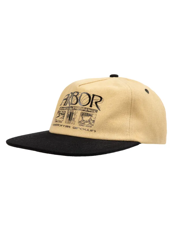 Evergreen Cap - Dark Sand/Black made by Arbor