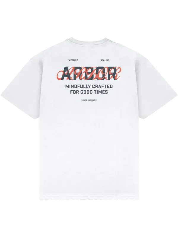 Interlock T-Shirt - White made by Arbor