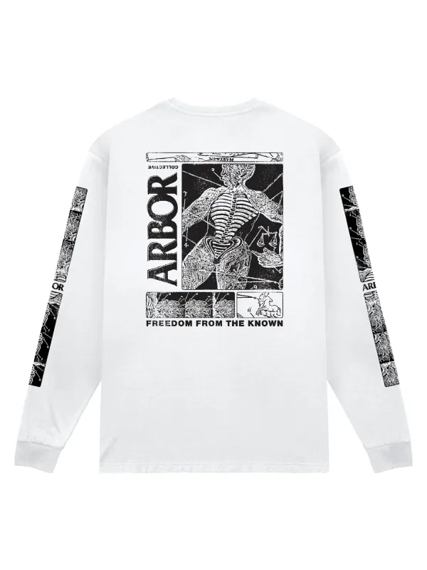 Anatomy LS T-Shirt - White made by Arbor