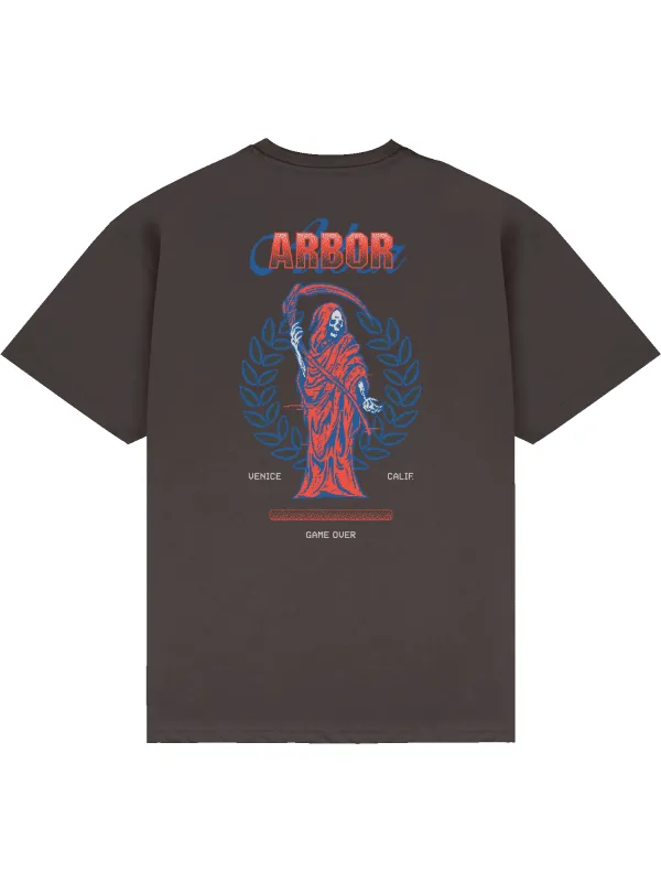 Reaper T-Shirt - Faded Black sold by Arbor
