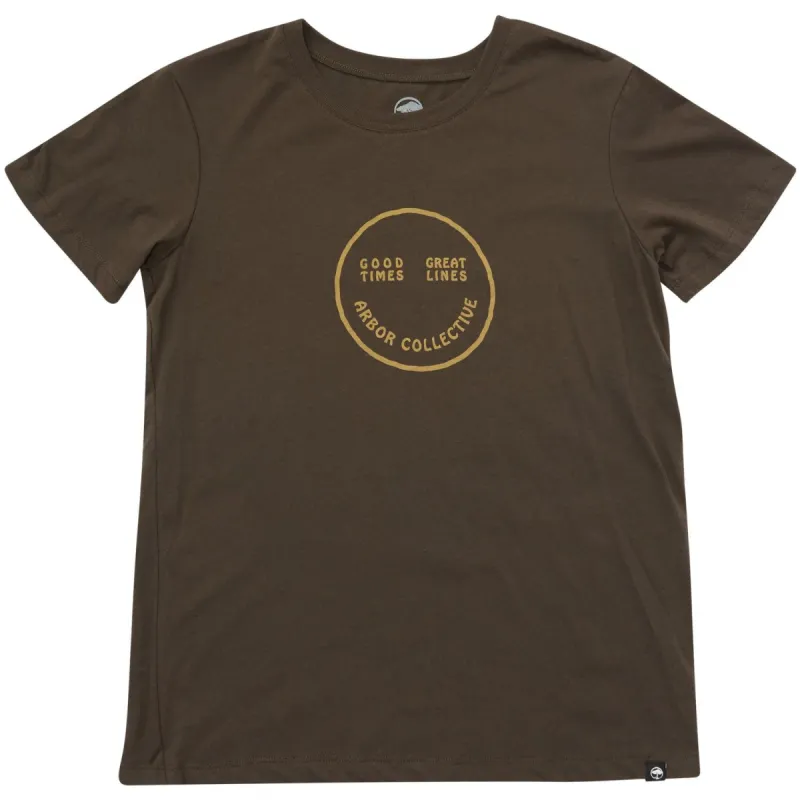 Happy Trails Tee - Faded Black sold by Arbor