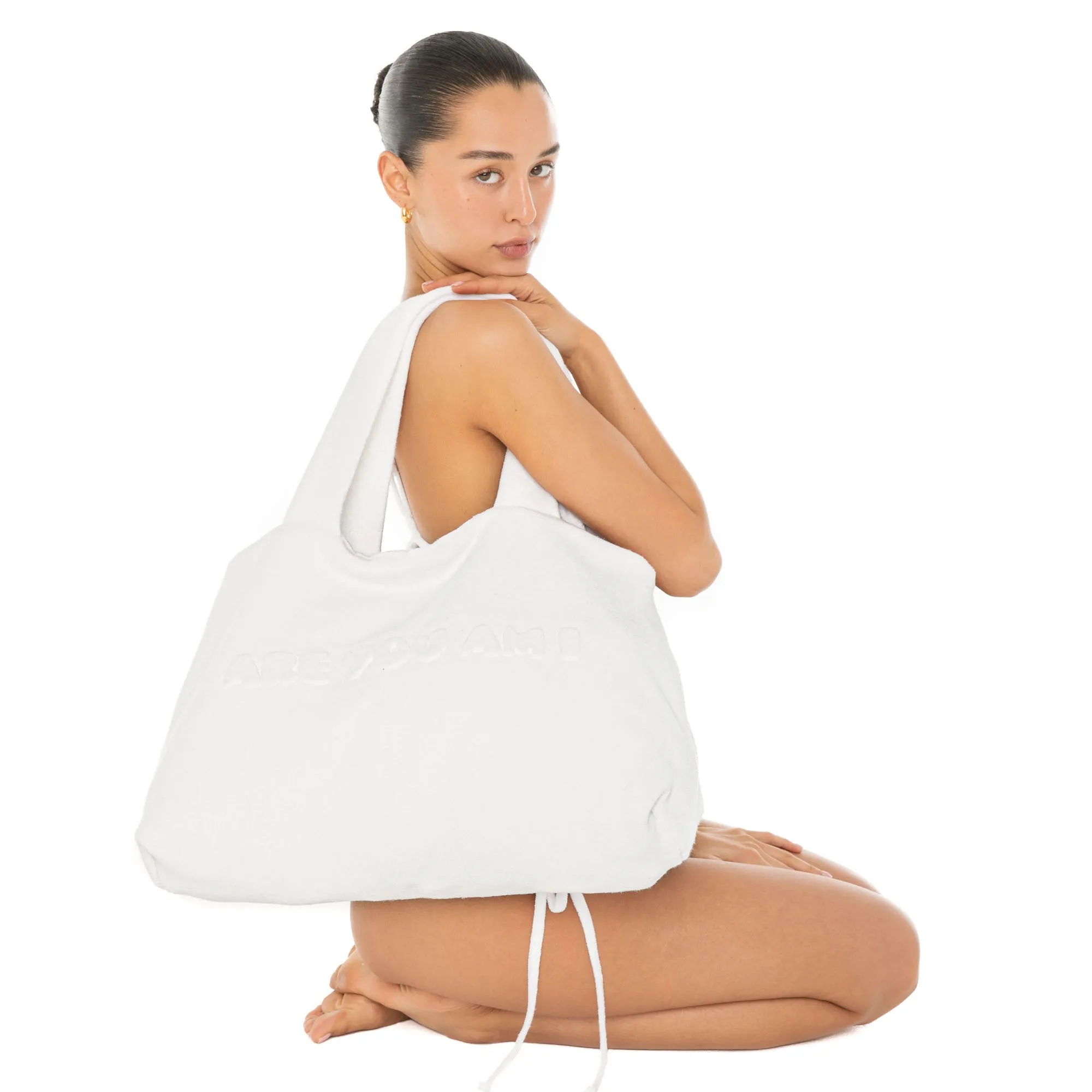 Jumbo Plush Tote sold by ARE YOU AM I product image thumbnail 2