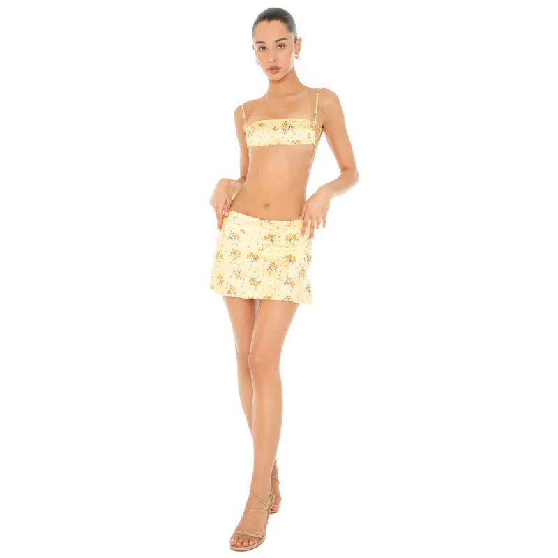 Itsi Floral Skirt sold by ARE YOU AM I