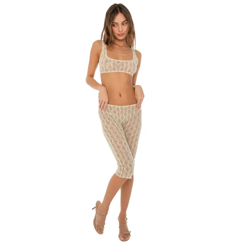 Lyli Floral Capri made by ARE YOU AM I
