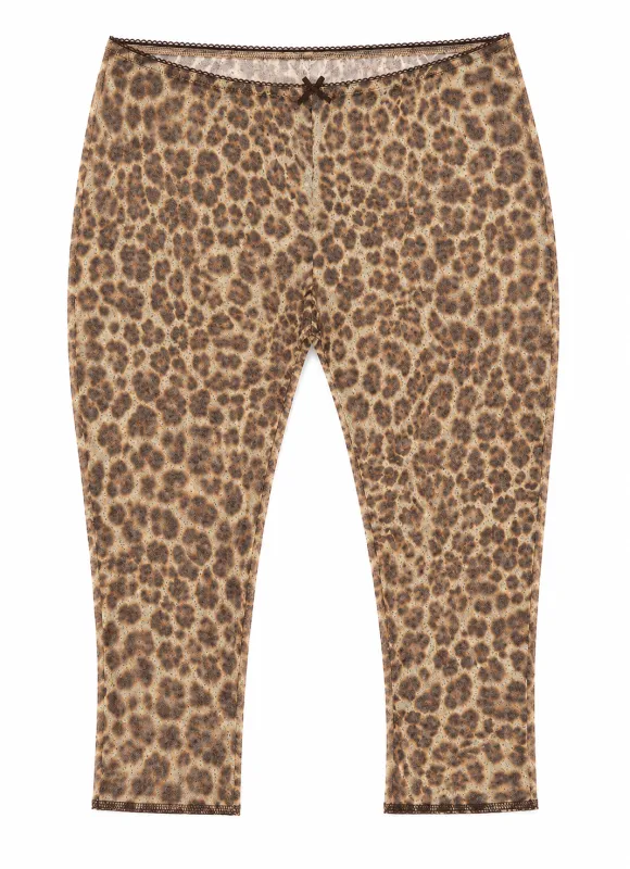 Lyli Leopard Capri made by ARE YOU AM I