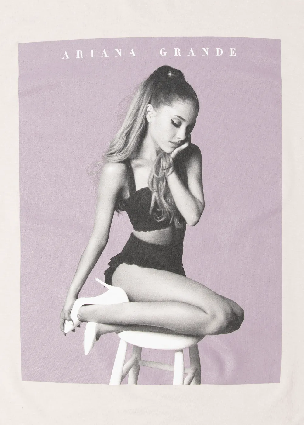 my everything lilac poster t-shirt sold by Ariana Grande product image thumbnail 2