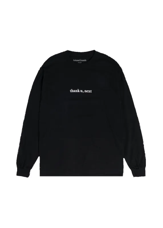 thank u, next longsleeve t-shirt sold by Ariana Grande