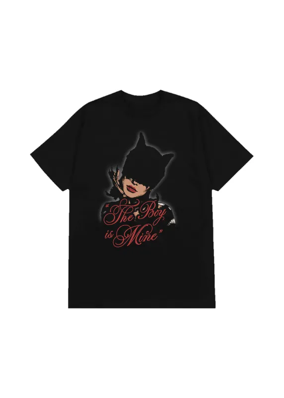 the boy is mine black t-shirt sold by Ariana Grande