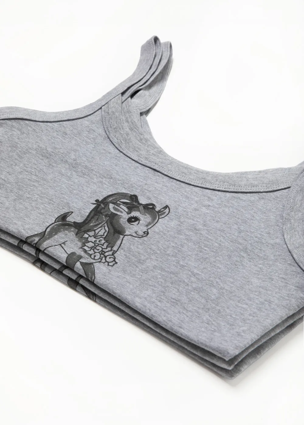 Christmas Kisses Cropped Tank Top sold by Ariana Grande product image thumbnail 2