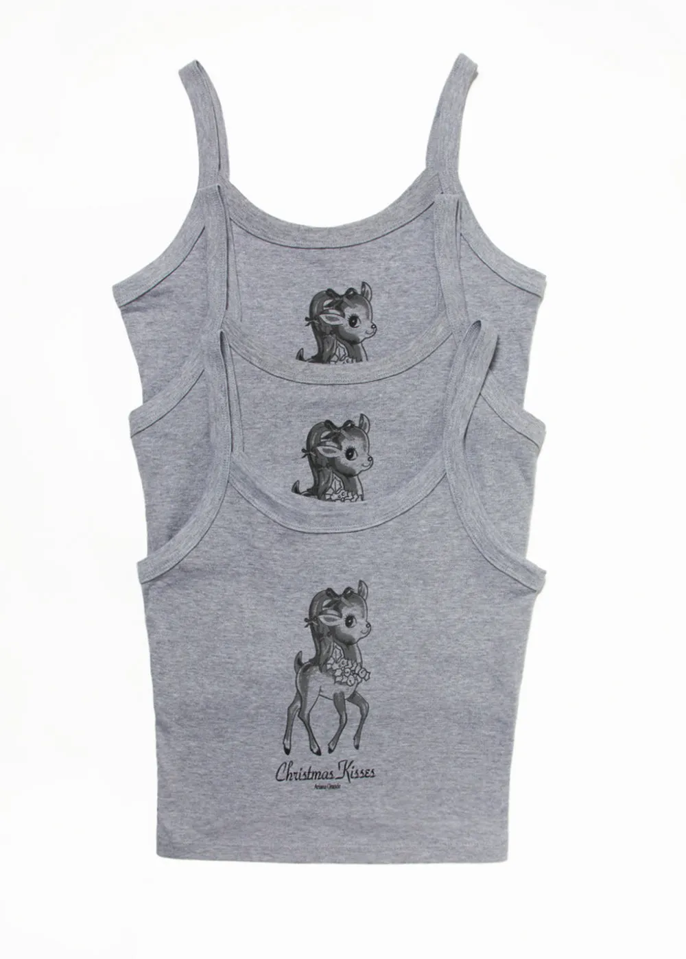 Christmas Kisses Cropped Tank Top sold by Ariana Grande product image thumbnail 3