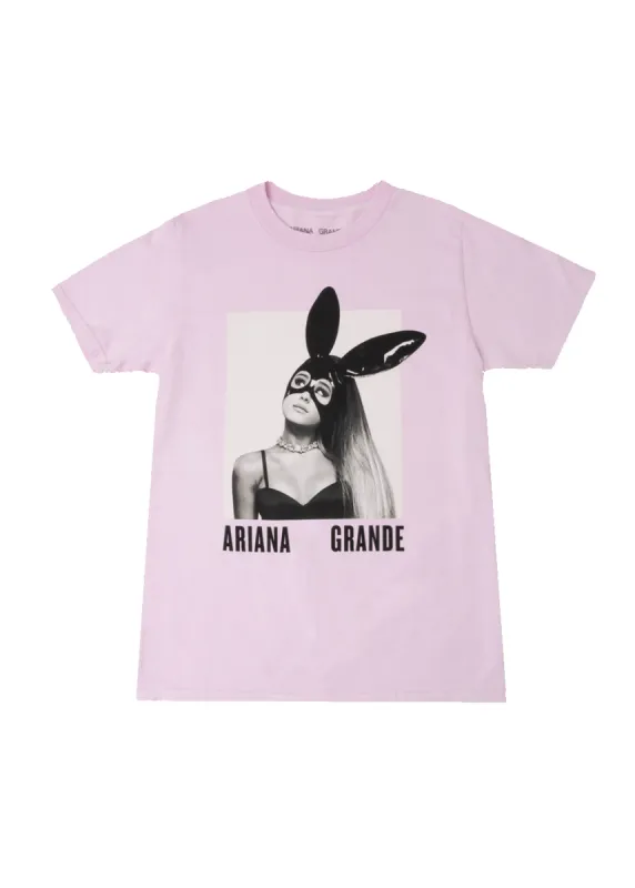 dangerous woman pink t-shirt sold by Ariana Grande